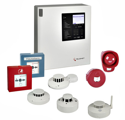 Telenot: Brandmeldesystem hifire 4000 BMT.