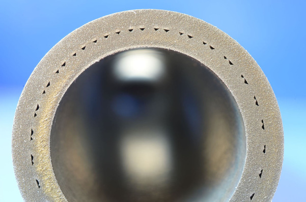 Funke: Doppelwandiges Sicherheitsrohr.