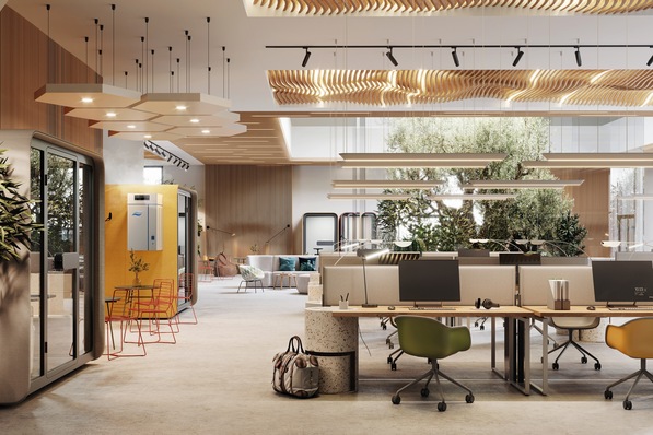 Bild 1 Eine Raumluftfeuchte von mindestens 40 % schützt und fördert die Gesundheit, das Wohlbefinden und die Leistungsfähigkeit von Menschen.