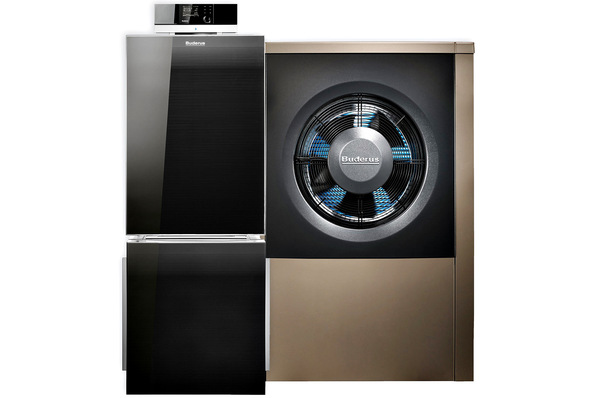 Buderus: Öl-Brennwert-Hybridsystem Logano plus KBH195i.