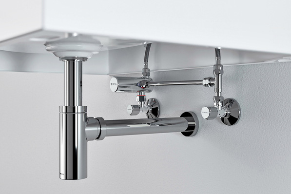 Schell: Eckventil-Thermostat.