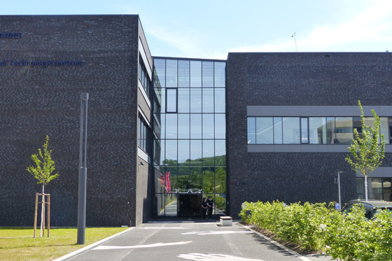 Außenansicht des Campus Handwerk.