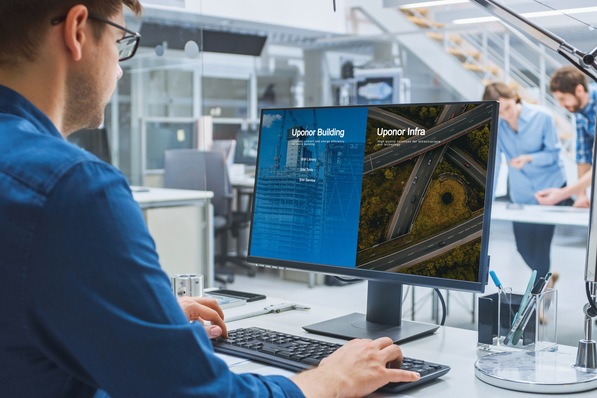 Die neue Uponor BIM Plattform bündelt alle BIM-Lösungen des Herstellers an einem Ort.