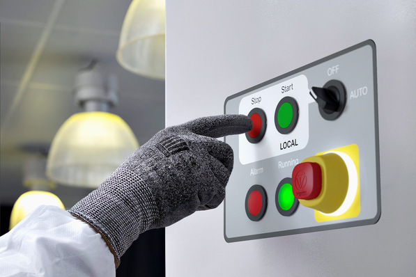 Schneider Electric: Befehls- und Meldegeräte mit antimikrobiell wirkender Oberfläche.