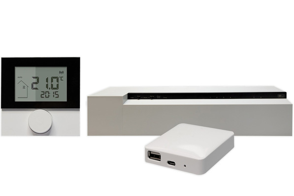 Zewotherm: Einzelraumregelung für Flächenheizungen.