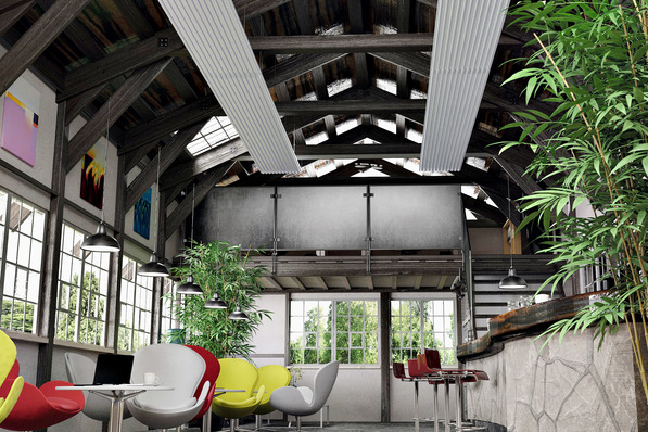 Zehnder: Deckenstrahlplatte ZFP urban.