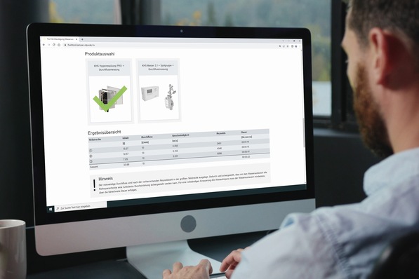 Kemper: Flushtool unterstützt bei der Auswahl automatisierter Spüleinrichtungen.