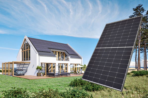 Sharp: PV-Modul NUJC410B.