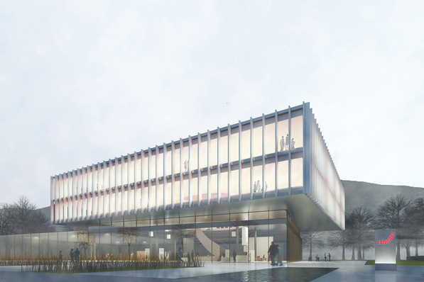 Visualisierung des „Center of Climate“ am Zehnder-Standort Lahr.