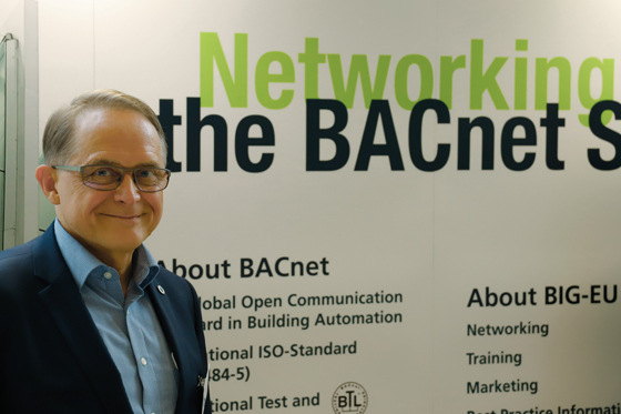 BIG-EU-Präsident Karl Heinz Belser auf der GLT-Anwendertagung in Leipzig.