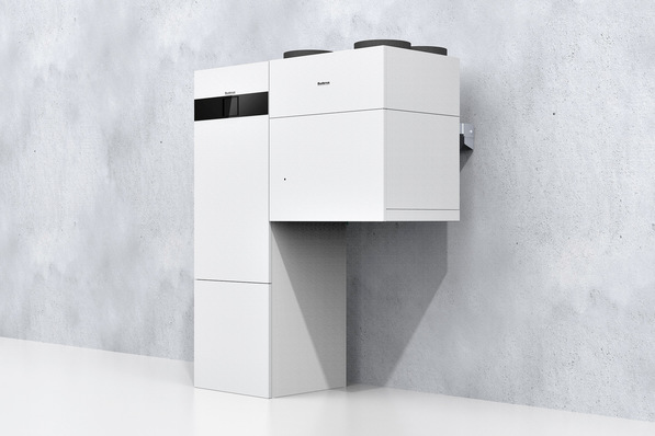 Buderus: Logavent HRV176 in Kombination mit einer Wärmepumpe.