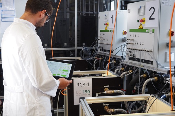 Auf der Suche nach der besten Wärmepumpe werden im Projekt LC 150 Dutzende Kombinationen von Komponenten getestet.