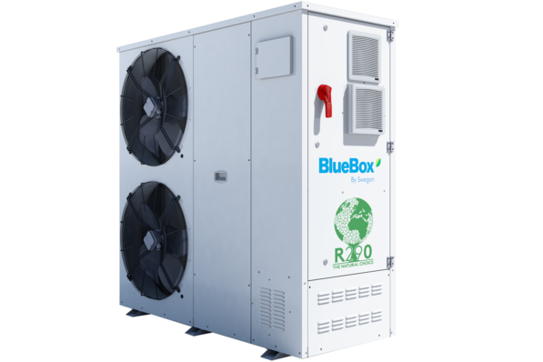 Swegon: R290-Wärmepumpe BlueBox Geyser SKY R0.