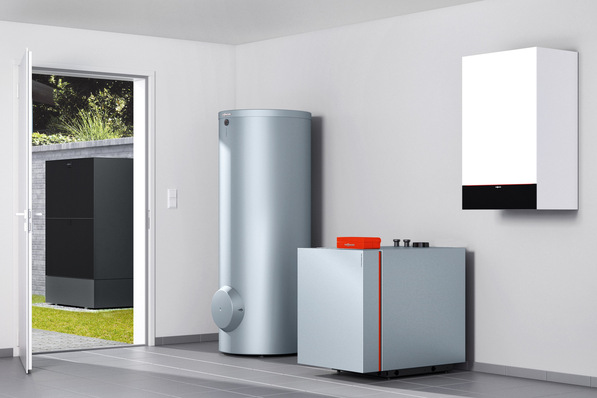 Viessmann: Hybrid-Wärmepumpe Vitocal 250-AH.