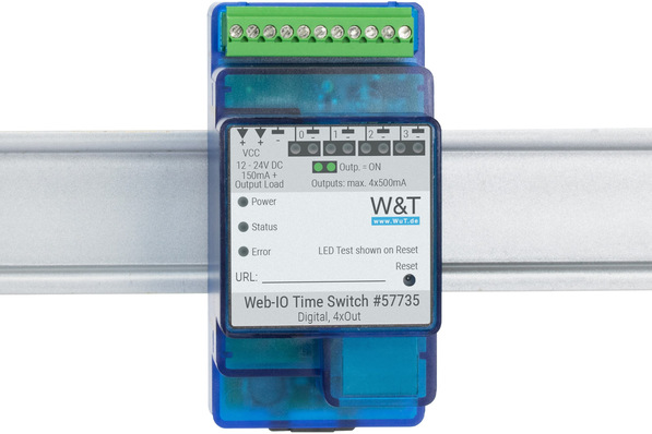 W&T: Web-IO Time Switch 4xOut.