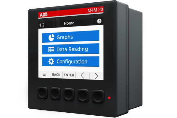 ABB Stotz-Kontakt: Netzanalysegerät M4M 20-M mit MID-Zertifizierung.