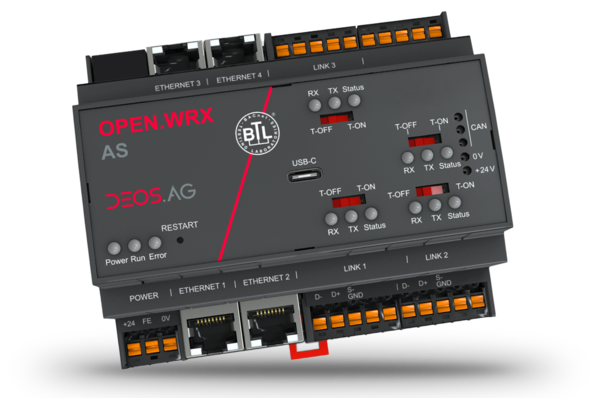 DEOS: BACnet/SC-Controller OPEN.WRX.