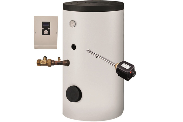 Glen Dimplex: Das „DFM 1988-1“-System ermöglicht eine energieeffiziente Trinkwassererwärmung bei Speichertemperaturen ab 50 °C.