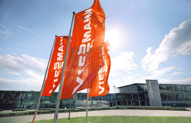 Viessmann-Campus am Hauptsitz des Unternehmens in Allendorf (Eder).