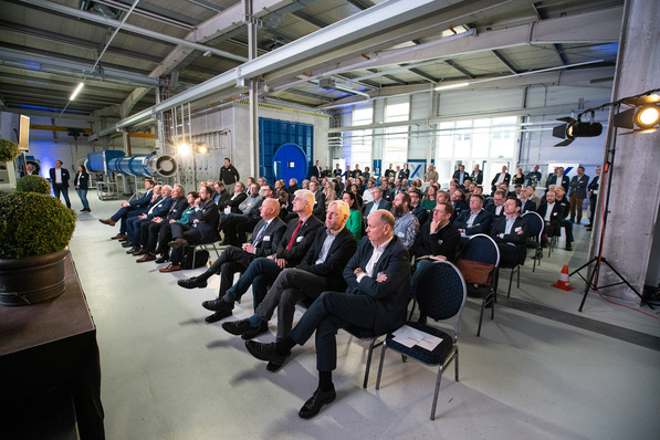 Einweihung des „Internationalen Centers Ventilatorentechnik und Aerodynamik“ (ICVA) von Trox X-Fans in Bad Hersfeld.