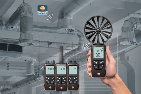 Testo: Kompakte HVAC-Messgeräte.