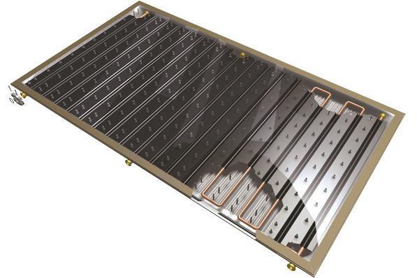 Thermosolar: Vakuum-Flachkollektor TS 400.