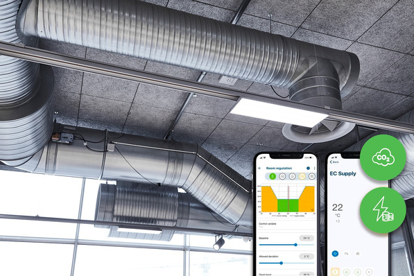 Bild 1 Moderne Regelungsverfahren optimieren den Energiebedarf der Gebäudebelüftung auf der Grundlage der tatsächlichen Nutzung.