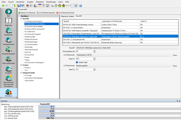 ZUB Systems: ZUB Helena Ökobilanz ist ein Ergänzungsprogramm zur Energieberater-Software ZUB Helena.