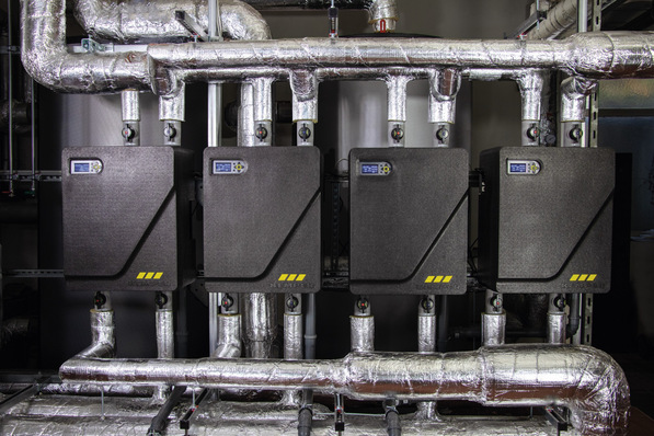 Kemper: 4er-Kaskade der KTS-Frischwasserstation.