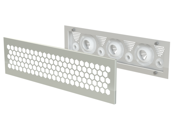 Schako: Linearer Wanddralldurchlass.