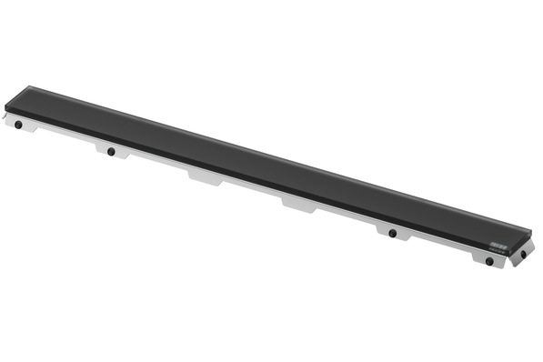 Tece: Designglas-Einleger für die Duschrinne Tecedrainline.