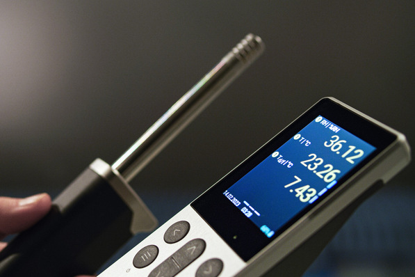 Vaisala: Anzeigegerät Indigo80.