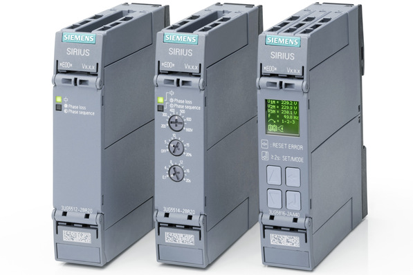 Siemens: Sirius-3UG5-Netzüberwachungsrelais.