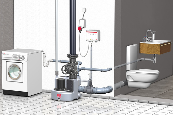 ACO Haustechnik: Abwasserhebeanlage ACO Muli-Star MDP1.