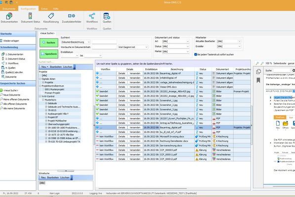 Weise Software: Weise-DMS 2023 unterstützt die revisionskonforme Dokumenten-Ablage.