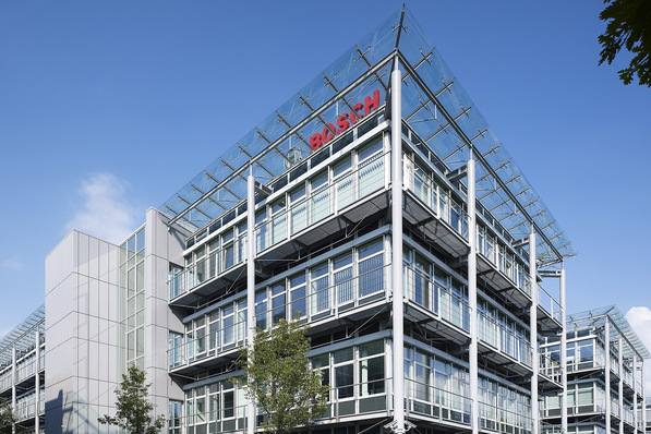 Hauptsitz von Bosch Building Technologies in Grasbrunn.