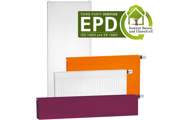 Kermi: Stahlheizkörper mit EPD.