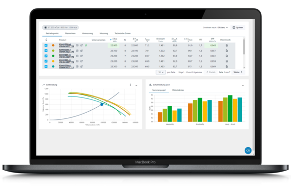 ebm-papst: Auswahltool FanScout.