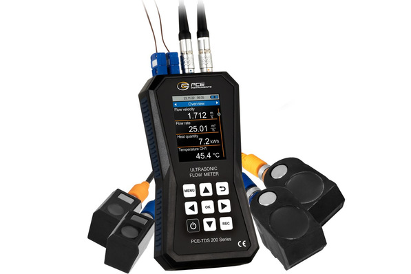  PCE Instruments: Ultraschall-Durchflussmesser PCE-TDS 200+.