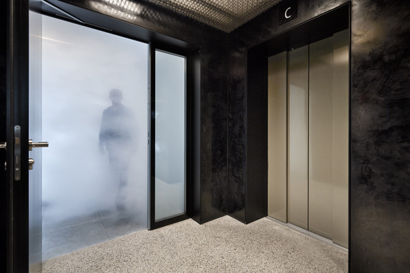  Systemair: Rauchtest bei einer RDA-Anlage.