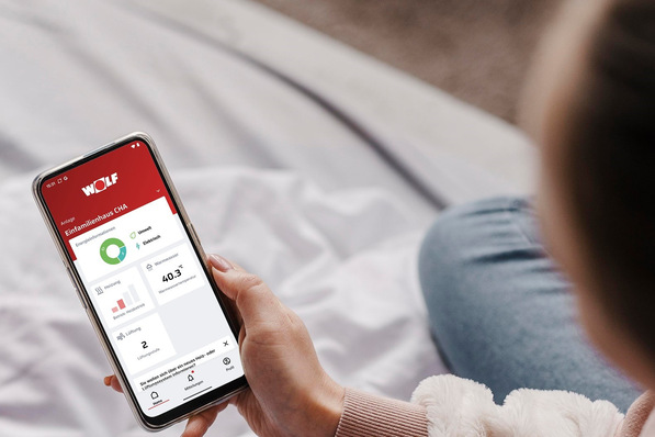  Wolf: Endkunden-App Wolf Smartset.