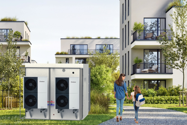  Vaillant: Wärmepumpenblock.