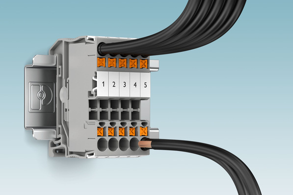  Phoenix Contact: Verdrahtung mit Push-X-Technologie.