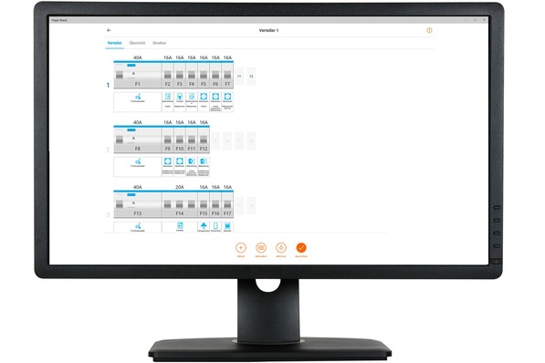  Hager Ready als Desktop-Version.