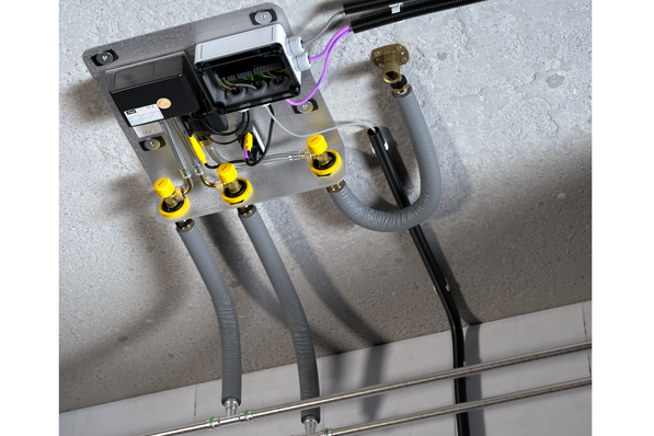  Viega: AquaVip-Duscheinheit elektronisch.