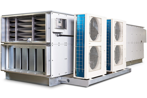 BerlinerLuft. Technik: Plug-in-Lösung Monoblock auf Basis der HygCond-Baureihe.