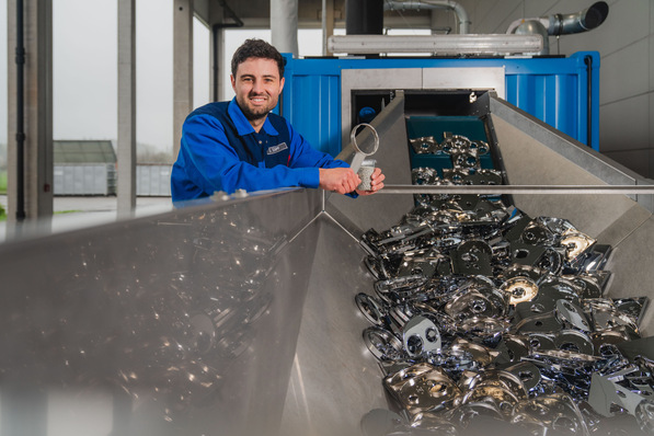  David Zapf, Spezialist Surface Technology Hansgrohe SE.
