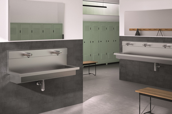 KWC Professional: Planox-Waschplatzeinheiten.