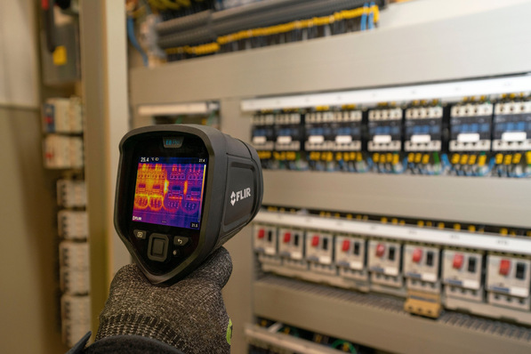 Bild 1 Mit einer hoch auflösenden Thermografie-Kamera lassen sich Probleme schneller und zuverlässiger erkennen.
