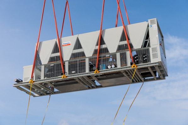 Mitsubishi Electric: Mobile Wärme oder Kälte für Notfällen oder geplante Einsätze.